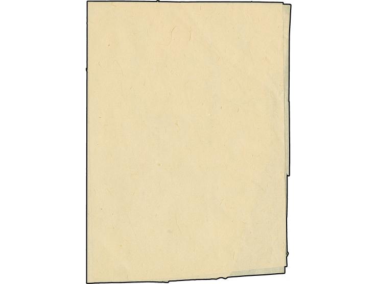 1871, 200 mon vermilion, plate II, cut into at upper right, cancelled by vermilion brush circle and also tied by oval non-sta